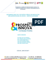 POLITICA PUBLICA DE INNOVACION DEL NDS Versión Ejecutiva