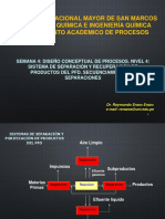 SEMANA 4 - NIVEL 4 Sistema de Separación y Recuperación de Productos Del PFD