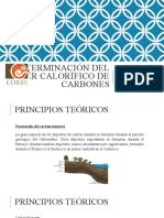 Determinación Del Poder Calorífico de Carbones