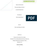 Actividad Evaluativa Eje 2 Negocios Internacionales