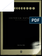 Criterium Naturae. Epitome de Chemicina y Espagiria (Abu Omar Yabir)