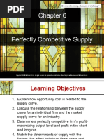 Chapter 6 Perfectly Competitive Supply