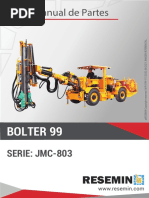 Manual de Partes - Bolter 99 - JMC-803