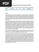 Dieta Dash, Interacción de Nutrientes e Hipertensión Arterial