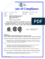 CERTIFICADO Series - Seal - Fittings