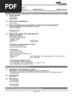 SDS Sysmex Hematology CELLPACK - ZPP88408915, P88408711 - v1.0 - ID