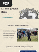 La Inmigracion Ilegal