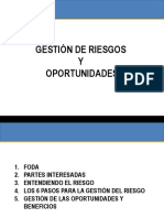 Gestión de Riesgos y Oportunidades