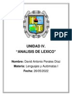 Analisis de Lexico