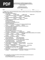 Institutional Assessment Maintain Poultry