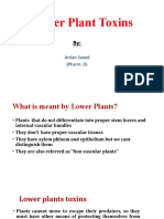 Lower Plant Toxins (Microbial)