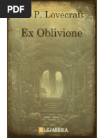 Ex Oblivione-H. P. Lovecraft