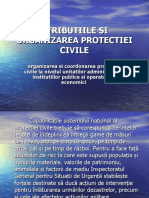 2.1. Atributiile Si Organizarea Protectiei Civile