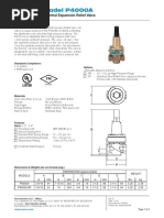 P4000A - Thermal Expansion Relief Valve