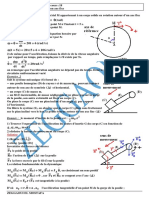 Solution - Exercices de Mouvement de Rotation Dun Solide Autour Dun Axe Fixe