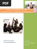 UFCD - 6687 - Dinâmica de Grupos, Relações Interpessoais, Socialização e Contextos - Índice