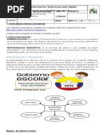 Guia Gobierno Escolar Sencibilizacion 2022 Sexto A Octavo