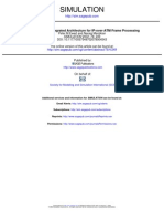 Simulation: Simulation of An Integrated Architecture For IP-over-ATM Frame Processing