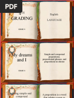 4th Grading Grade 4 English