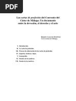 Las Cartas de Profesión Del Convento Del Císter de Málaga: Un Documento Entre La Devoción, El Derecho y El Arte