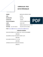 Curriculum Vitae Marce