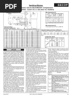 Electronic Unit 101 N0500 Instructions