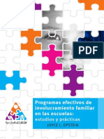 Programas Efectivos de Involucramiento F EPSTEIN