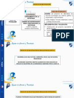 Indagacion DISEÑO Del Proyecto de Alternativa de No Se Plantea Hipótesis Solo El Problema