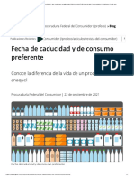 Fecha de Caducidad y de Consumo Preferente - Procuraduría Federal Del Consumidor