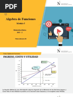 Semana 6 - Algebra de Funciones Problemas de Aplicacion