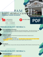 Penataran Program Bantu Baca 2022