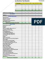 Avon Income and Expenses Business Tax Records