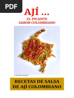 Ají El Picante Sabor Colombiano - Recetas de Salsas de Ají Colombiano