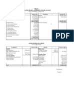 Estimated 2022-23 and Projected 2023-24 Balance Sheet