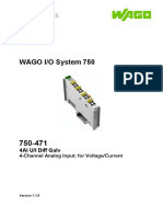 WAGO I/O System 750: Manual