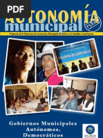 AUTONOMÍA MUNICIPAL EN BOLIVIA (2007) - Propuesta para La Asamblea Constituyente (Marzo2007)