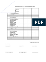 Daftar Penerimaan LKS Semester 2 Tahun Pelajaran 2017