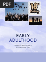 Early Adulthood