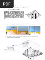 1 Medio Artes Visuales - Guia N°5 Arquitectura - Dibujo y Perspectiva - La Casa de Tus Sueños