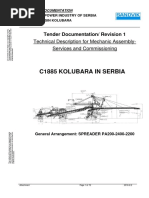 C1885 Kolubara Tender Documentation Technical Description - Rev1