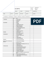 SAFA Ramp Checklist