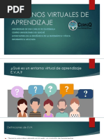 Entornos Virtuales de Aprendizaje