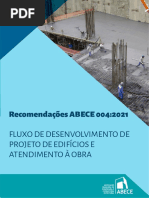 Recomendação 004-2021 - Fluxo de Desenvolvimento de Projeto de Edifícios e Atendimento À Obra