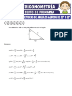 Razones-Trigonométricas de 60°y 30