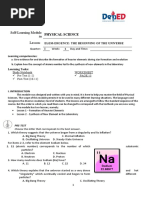 Physical Science Week 1