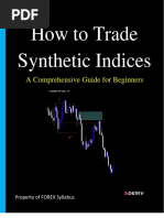 How To Trade Synthetic Indices 1