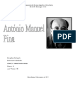 6º Ano Portugues Pesquisa Manuel Pina