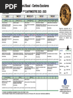 Menú Basal Valorado 1º Cuatrimestre 2022-2023