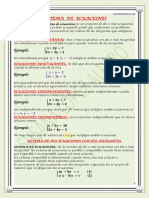 Sistema de Ecuaciones PDF