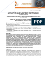 Modelagem Matemática Do Comportamento Dinâmico de